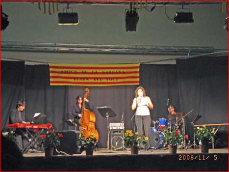 actuaci&oacute; de Lal's quartet - Novembre 2006