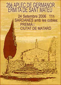 26 Aplec de Sant mateu